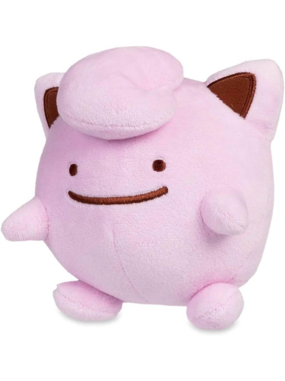 Cute Ditto as Jigglypuff Plush Toy | Soft Stuffed Animal | Collectible Plushie
